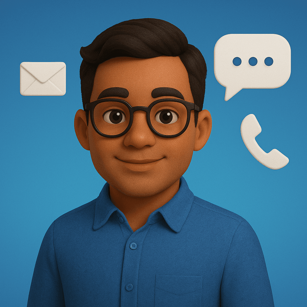 Ilustração de contato